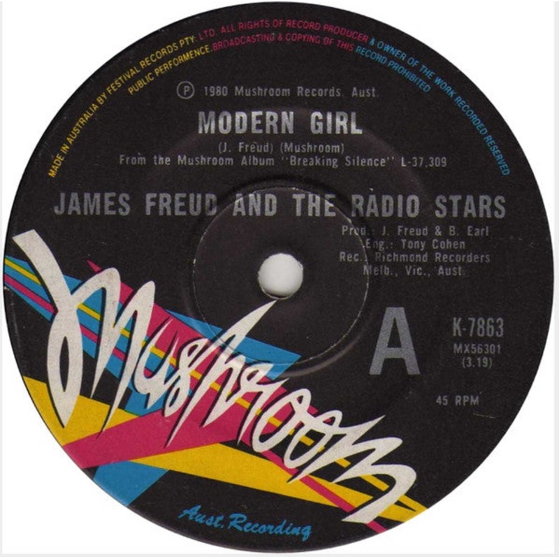 James Freud And The Radio Stars – Modern Girl (7, Single, RP, Gen) (Very Good (VG))