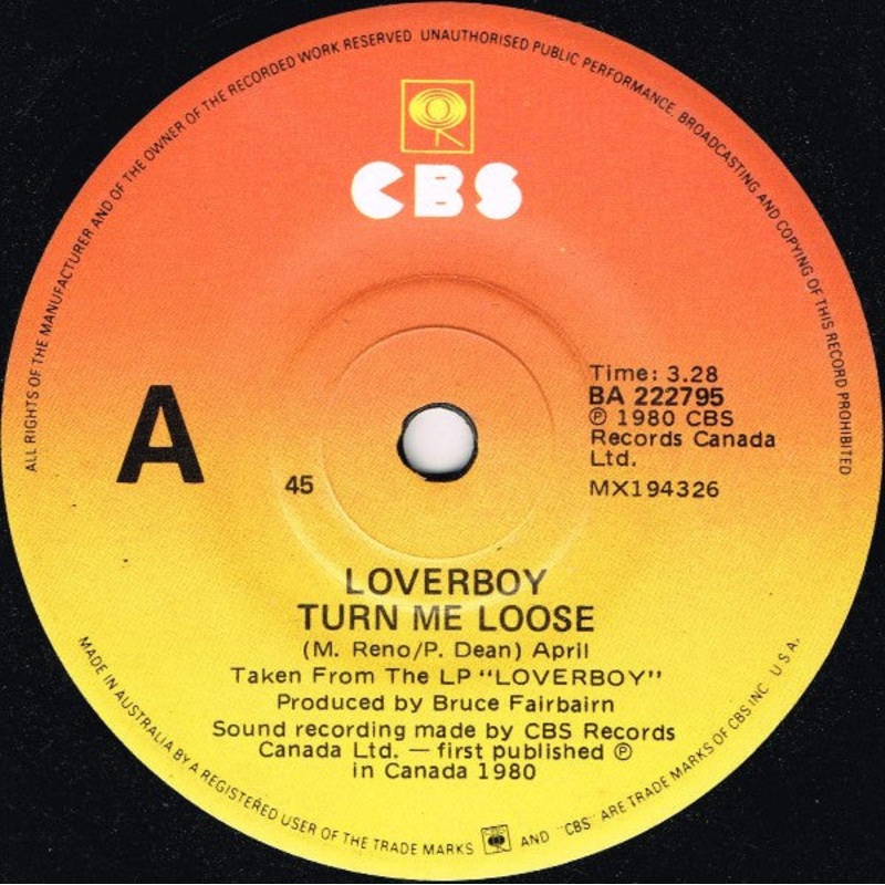 Loverboy – Turn Me Loose (7, Single) (Very Good (VG))