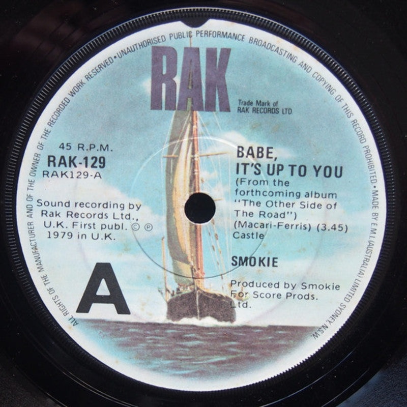Smokie – Babe It’s Up To You (7, Single) (Very Good (VG))