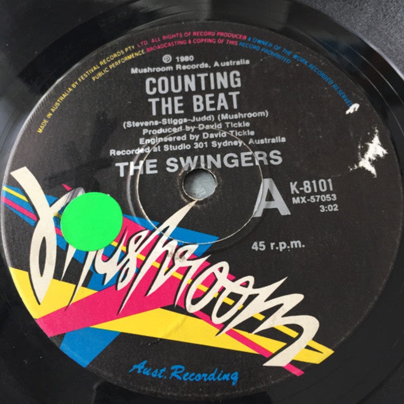The Swingers – Counting The Beat (7, Single) (Very Good (VG))