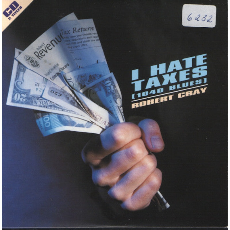 Robert Cray – I Hate Taxes! (1040 Blues) (CD, Single) (Very Good (VG))