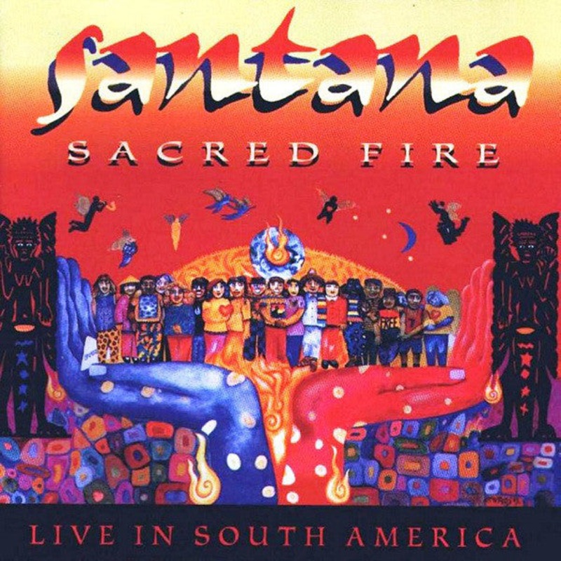 Santana – Sacred Fire: Santana Live In South America (CD, Album) (Very Good Plus (VG+))