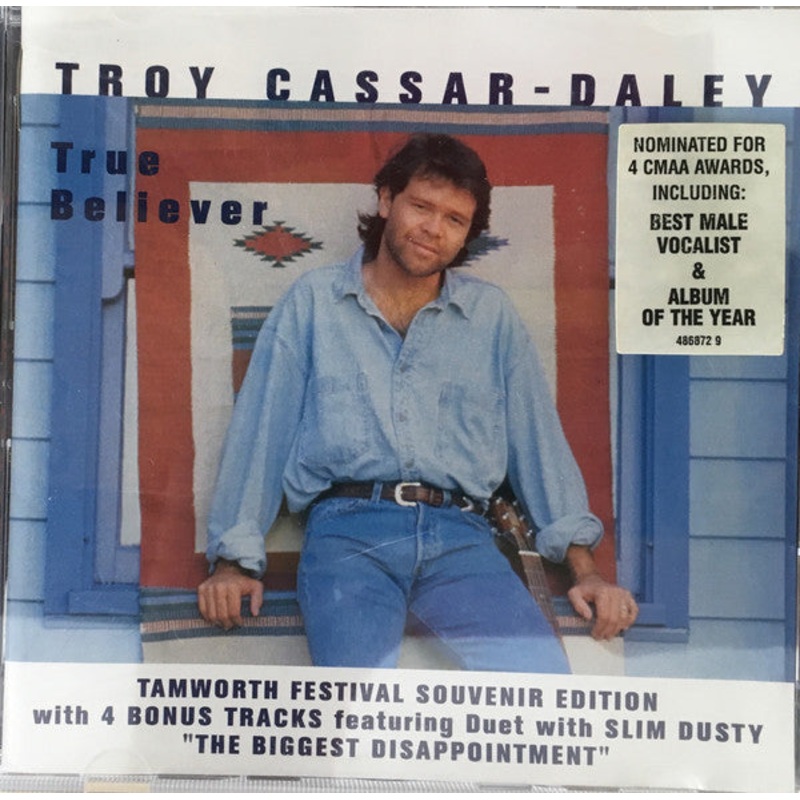 Troy Cassar-Daley – True Believer (Tamworth Festival Edition) (2xCD, Album) (Fair (F))