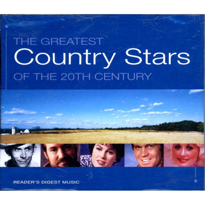 Various – The Greatest Country Stars Of The 20th Century  (4xCD, Comp) (Very Good Plus (VG+))