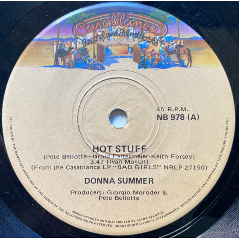 Donna Summer – Hot Stuff (7) (Very Good (VG))