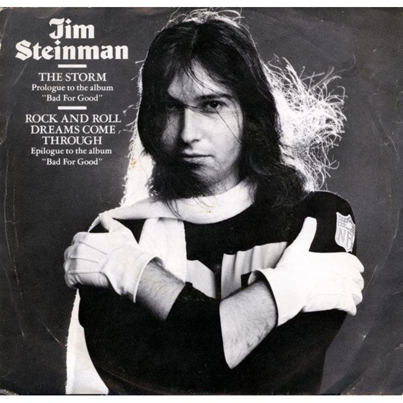 Jim Steinman – The Storm / Rock And Roll Dreams Come Through (7, Single, Promo) (Very Good (VG))