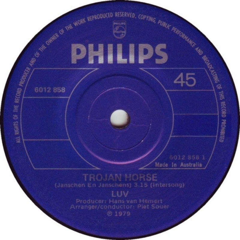 Luv’ – Trojan Horse  (7, Single) (Very Good (VG))