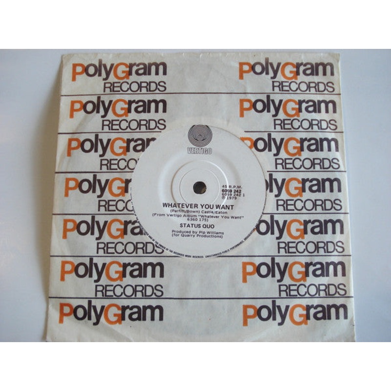 Status Quo – Whatever You Want (7, Single) (Very Good (VG))