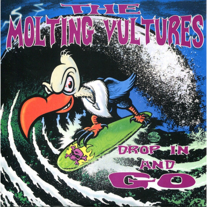 The Molting Vultures, Peter Brat And The Molting Vultures* – Drop In And Go (7, Ltd, Num) (Very Good Plus (VG+))