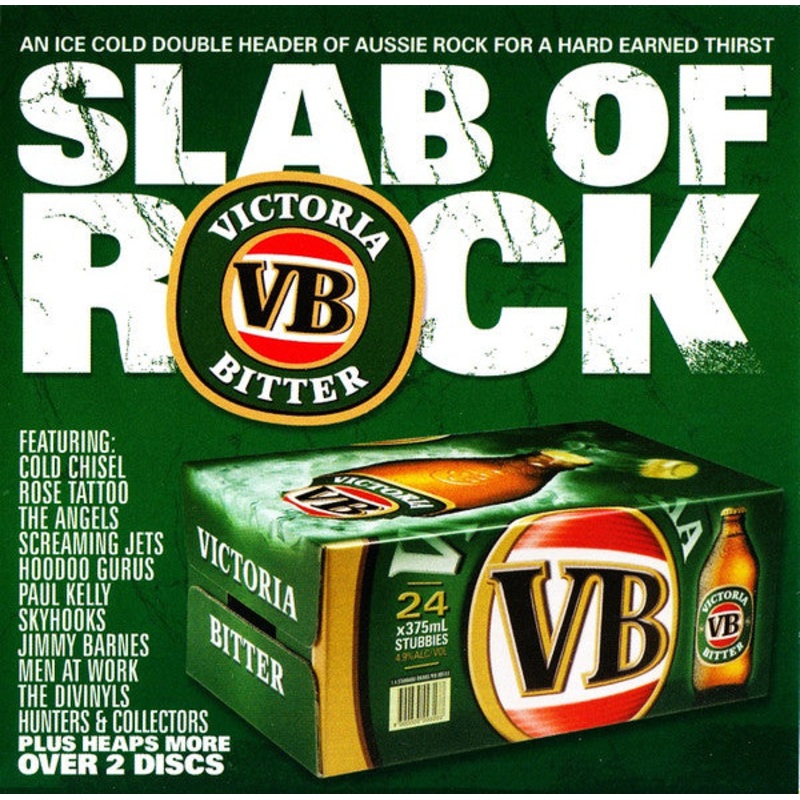 Various – VB Slab Of Rock (CD, Comp) (Very Good Plus (VG+))