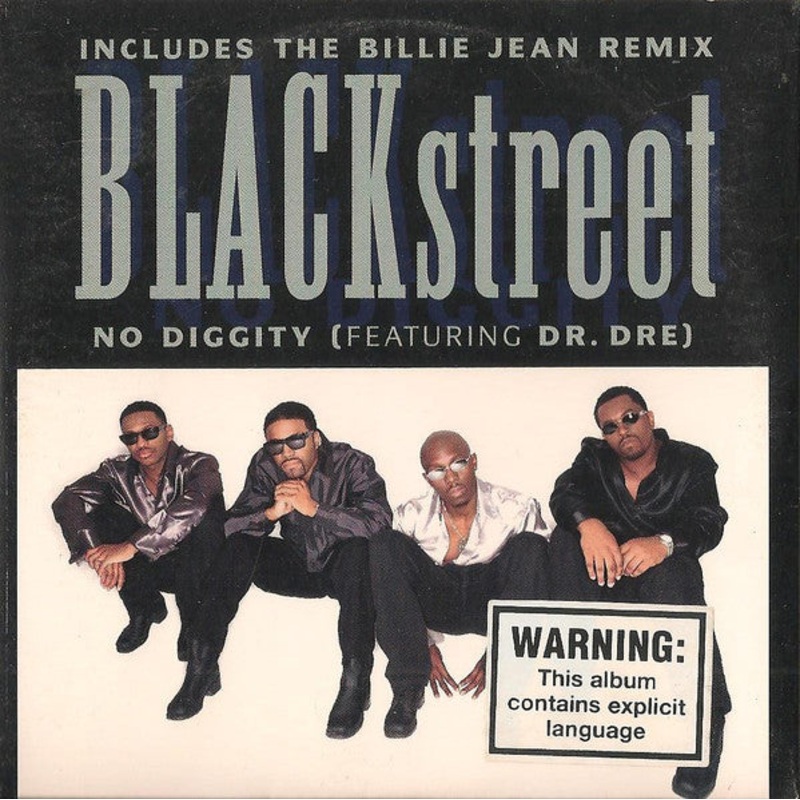 Blackstreet Featuring Dr. Dre – No Diggity  (CD, Single, M/Print) (Very Good (VG))