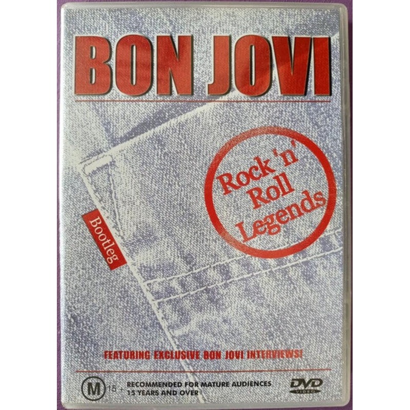 Bon Jovi – Rock ‘N’ Roll Legends (DVD-V, Unofficial) (Mint (M))
