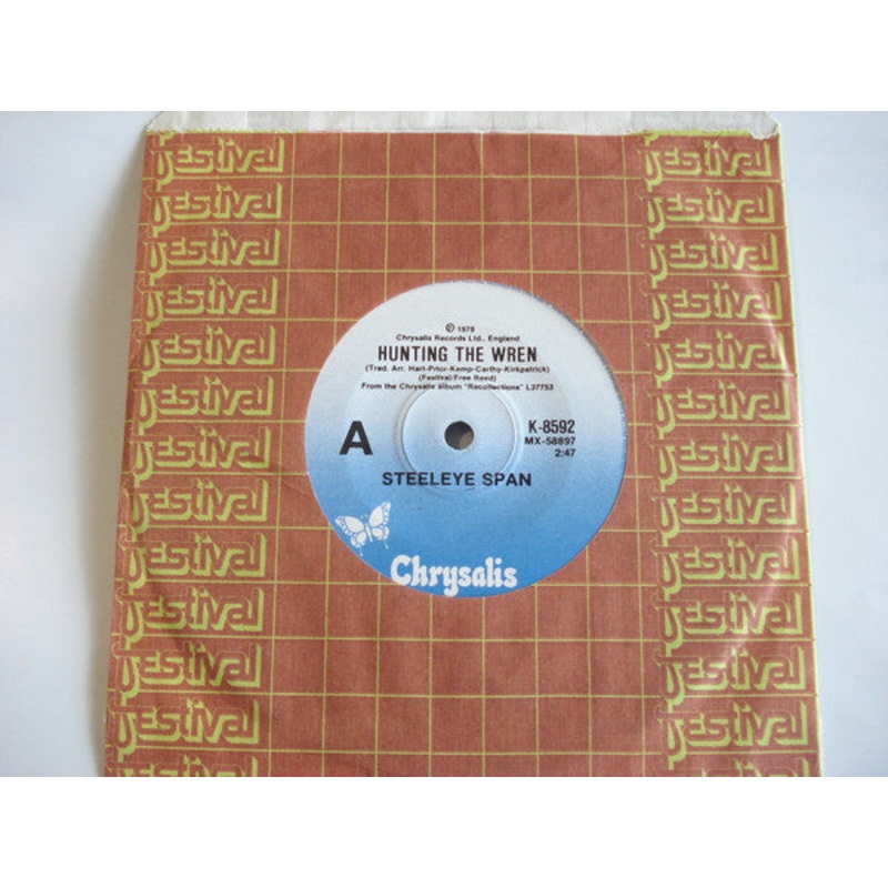 Steeleye Span – Hunting The Wren (7, Single) (Very Good (VG))