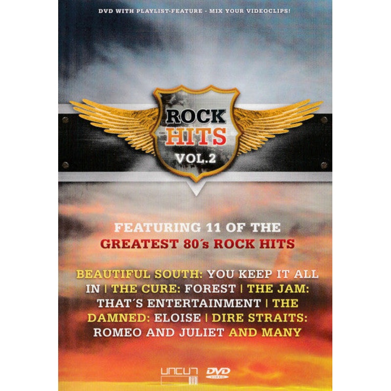 Various – Rock Hits Vol. 2 (DVD-V, Comp, Multichannel, PAL) (Mint (M))