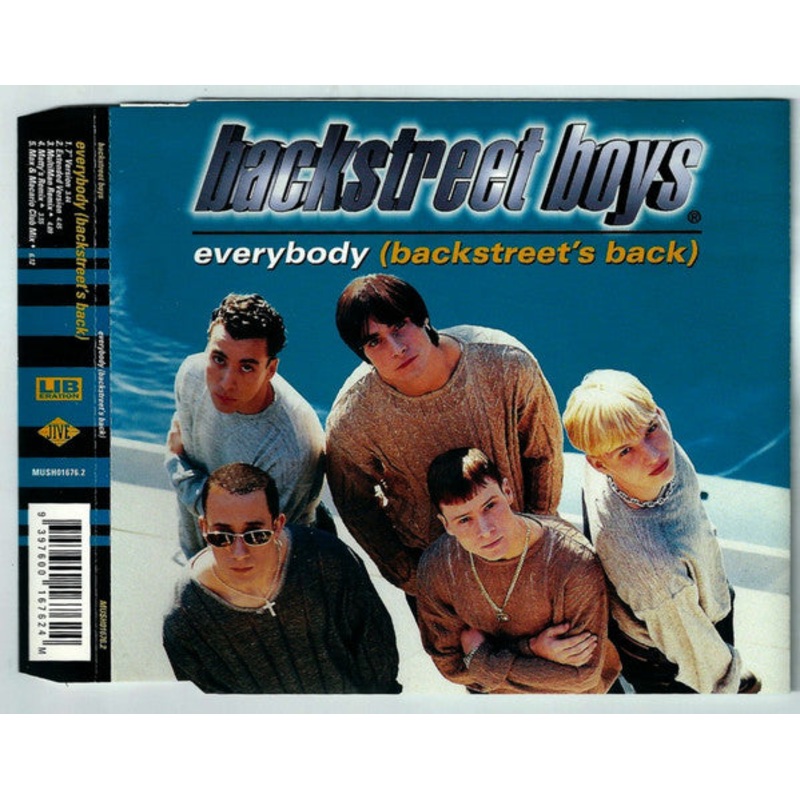 Backstreet Boys – Everybody (Backstreet’s Back) (CD, Single) (Very Good Plus (VG+))