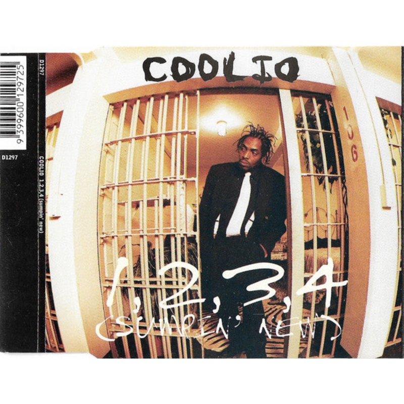 Coolio – 1, 2, 3, 4 (Sumpin’ New) (CD, Single) (Very Good Plus (VG+))
