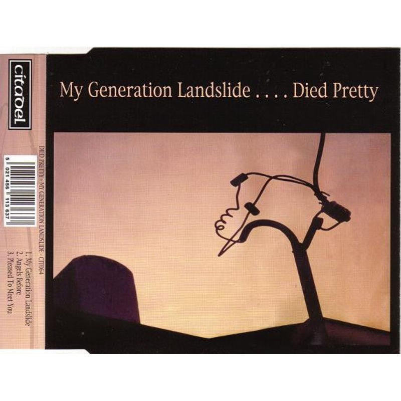 Died Pretty – My Generation Landslide (CD, Single) (Very Good Plus (VG+))