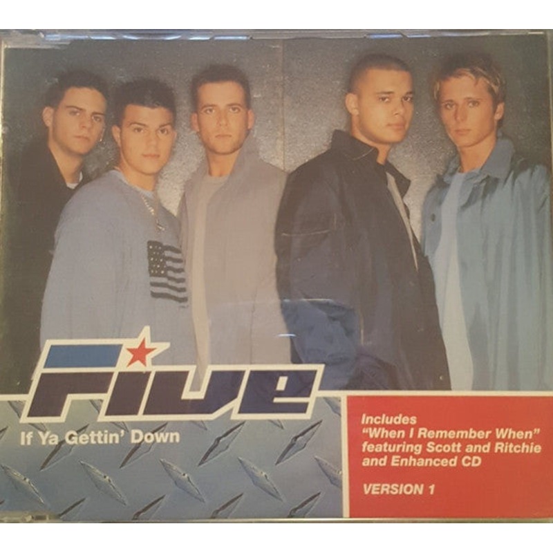 Five – If Ya Gettin’ Down (CD, Single, Enh) (Very Good Plus (VG+))