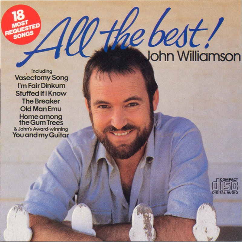 John Williamson – All The Best! (CD, Comp, RE) (Very Good Plus (VG+))