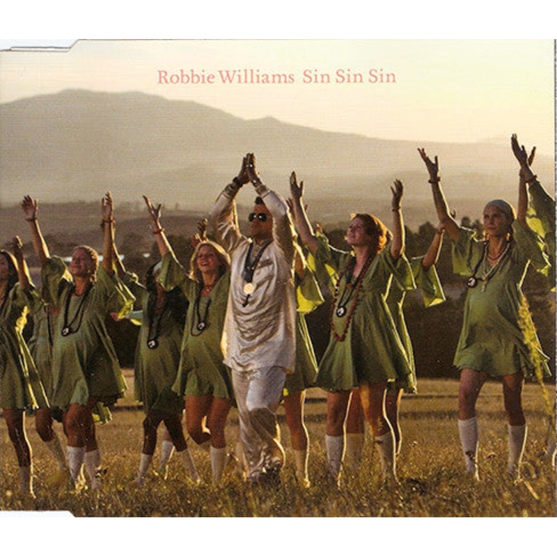 Robbie Williams – Sin Sin Sin (CD, Single) (Very Good Plus (VG+))