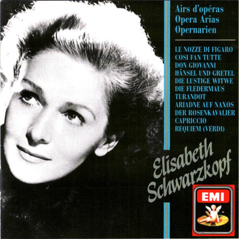 Elisabeth Schwarzkopf – Airs d’Opra  Opera Arias  Opernarien (CD, Comp, Mono, RM) (Very Good Plus (VG+))