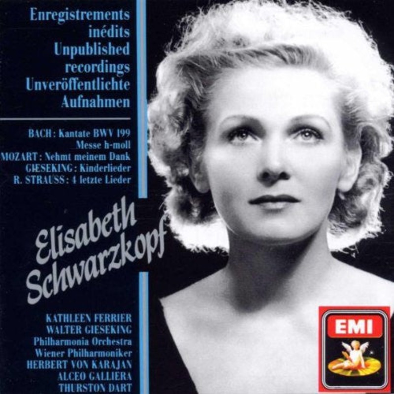 Elisabeth Schwarzkopf – Enregistrements Indits (CD, Mono, RM) (Very Good Plus (VG+))