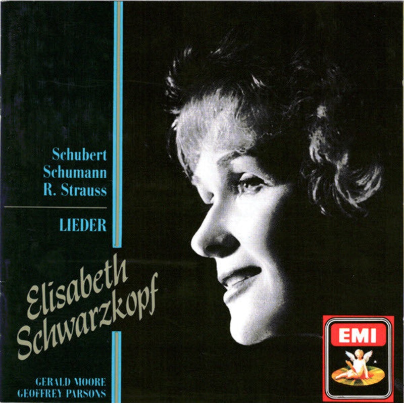 Elisabeth Schwarzkopf, Gerald Moore, Geoffrey Parsons , Schubert* / Schumann* / R.Strauss* – Lieder (CD, Comp, RM) (Very Good Plus (VG+))