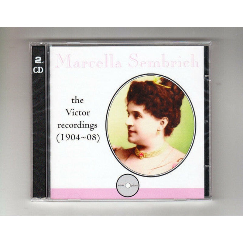 Marcella Sembrich – The Victor Recordings (1904~08) (CD, Comp) (Mint (M))