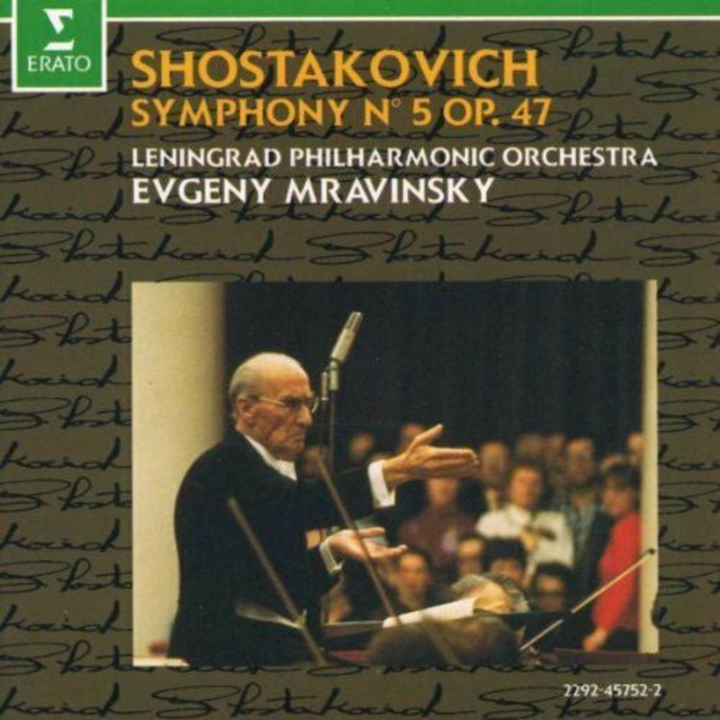 Shostakovich*, Leningrad Philharmonic Orchestra, Evgeny Mravinsky – Symphony No. 5, Op. 47 (CD, Album) (Very Good Plus (VG+))