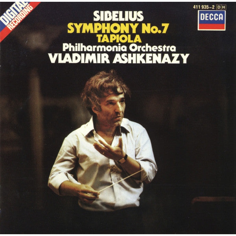 Sibelius* – Philharmonia Orchestra, Vladimir Ashkenazy – Symphony No.7 / Tapiola (CD, Album) (Very Good Plus (VG+))