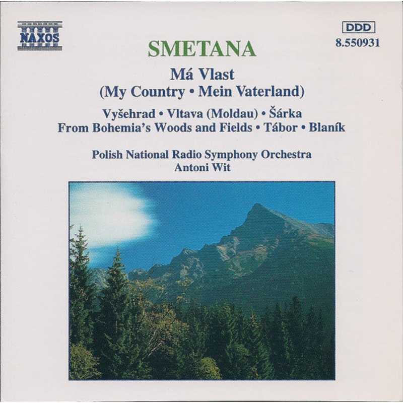 Smetana* – Polish National Radio Symphony Orchestra (Katowice)*, Antoni Wit – M Vlast (My Country  Mein Vaterland) (CD, Album) (Very Good Plus (VG+))