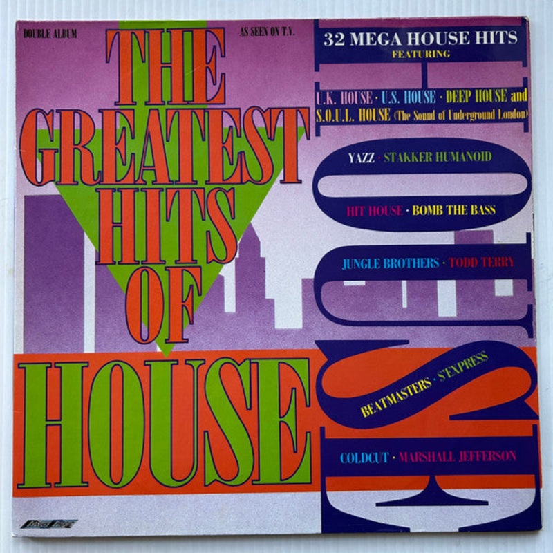 Various – The Greatest Hits Of House (2xLP, Comp) (Very Good Plus (VG+))