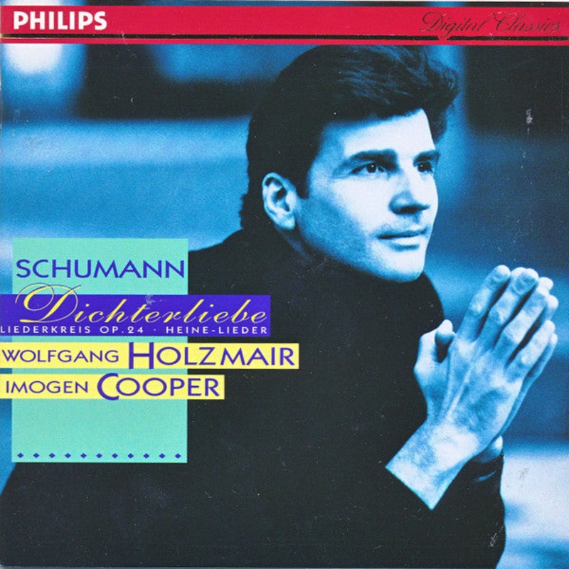 Schumann* – Wolfgang Holzmair, Imogen Cooper – Dichterliebe; Liederkreis Op. 24; Heine-Lieder (CD, Album) (Very Good Plus (VG+))