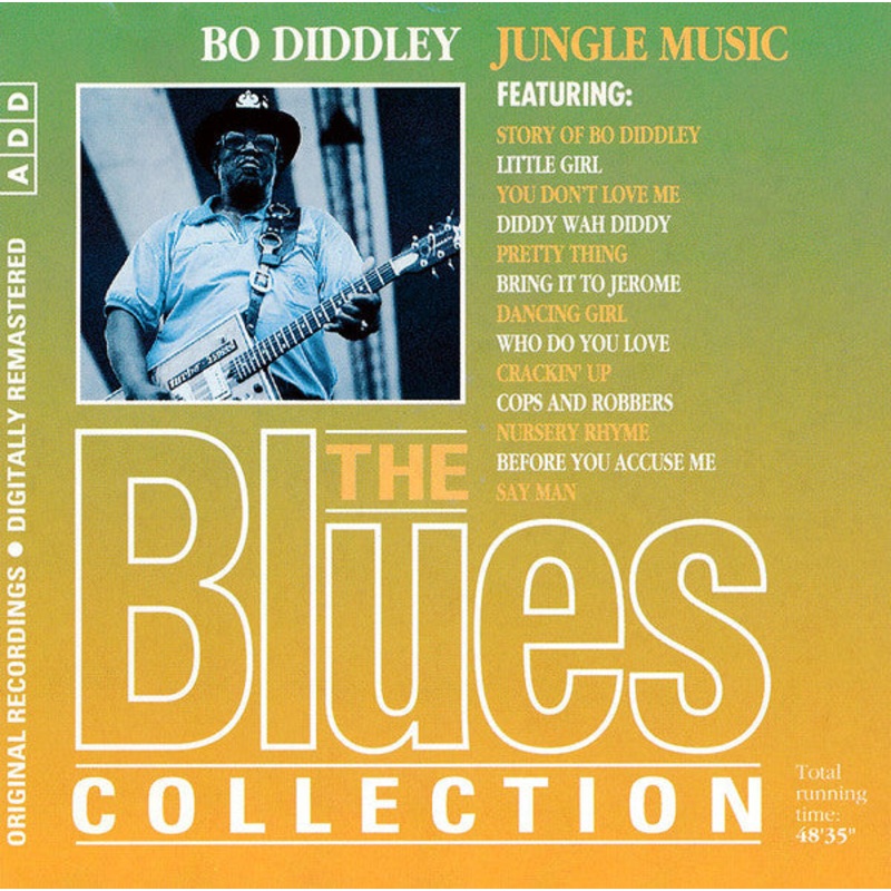Bo Diddley – Jungle Music (CD, Comp, RM) (Very Good Plus (VG+))