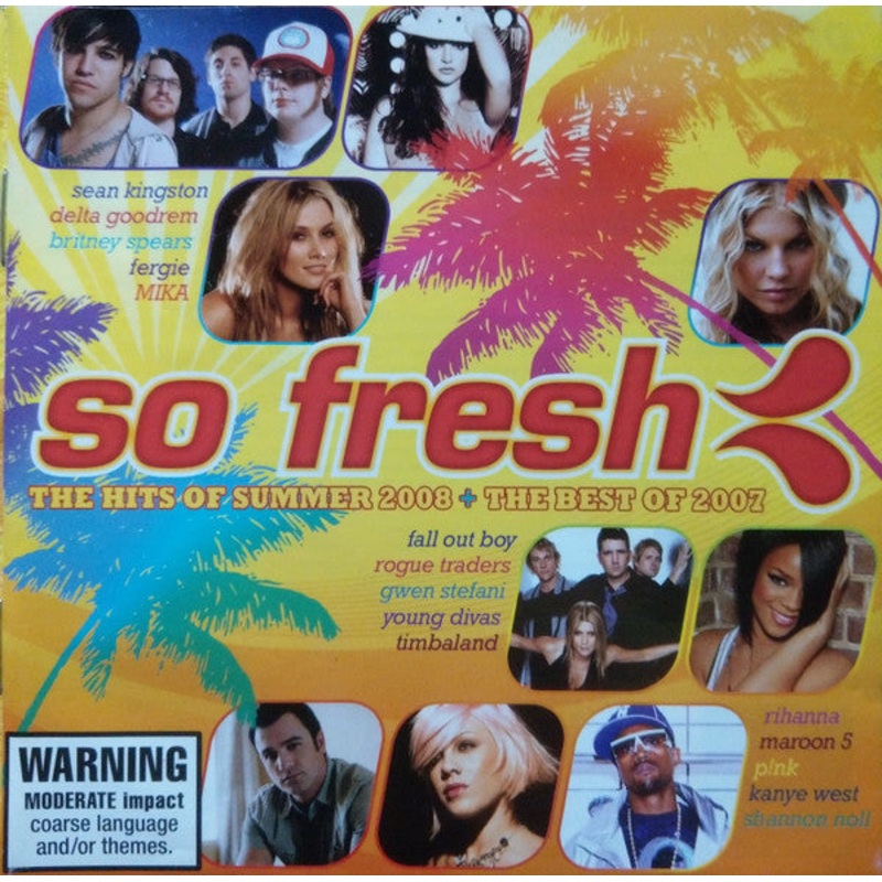Various – So Fresh: The Hits Of Summer 2008 + The Best Of 2007 (2xCD, Comp) (Very Good Plus (VG+))