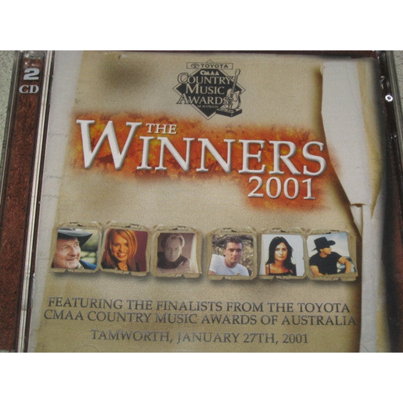 Various – The Winners 2001 (2xCD, Comp) (Very Good (VG))