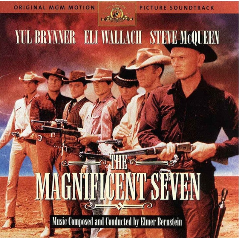 Elmer Bernstein – The Magnificent Seven (HDCD, Album) (Very Good Plus (VG+))