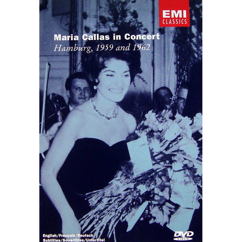 Maria Callas – Maria Callas In Concert / Hamburg, 1959 And 1962 (DVD-V, Enh, PAL) (Very Good Plus (VG+))