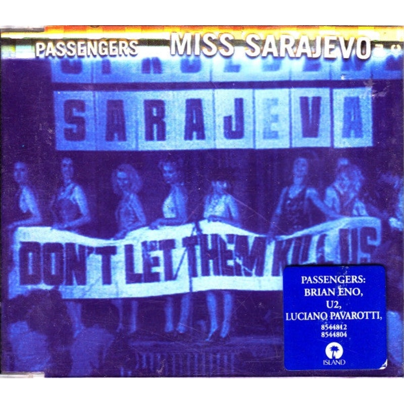 Passengers – Miss Sarajevo (CD, Single) (Very Good Plus (VG+))