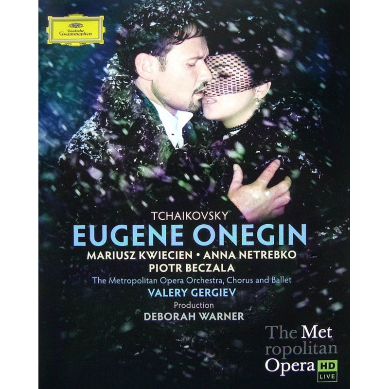 Pyotr Ilyich Tchaikovsky / Mariusz Kwiecie, Anna Netrebko, Piotr Beczala, The Metropolitan Opera House Orchestra & Metropolitan Opera Chorus, Valery Gergiev, Deborah Warner – Eugene Onegin (Blu-ray, Multichannel) (Very Good Plus (VG+))