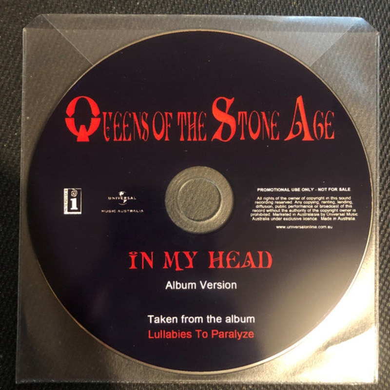 Queens Of The Stone Age – In My Head (CDr, Single) (Very Good Plus (VG+))