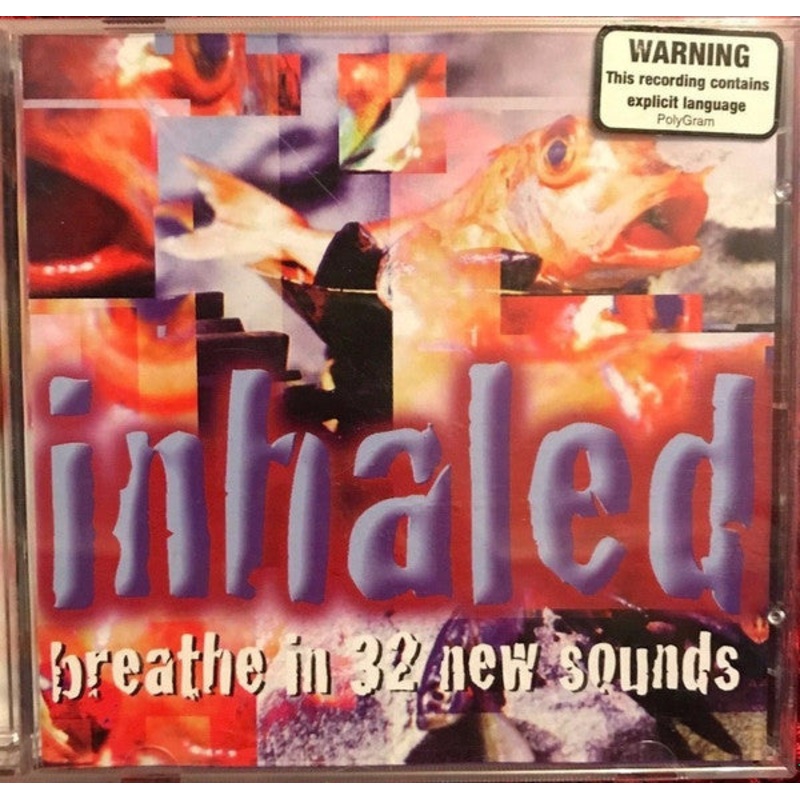 Various – Inhaled (2xCD, Comp) (Fair (F))