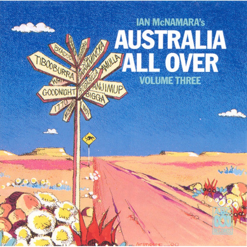 Ian McNamara – Australia All Over, Vol. 3 (CD, Comp) (Fair (F))