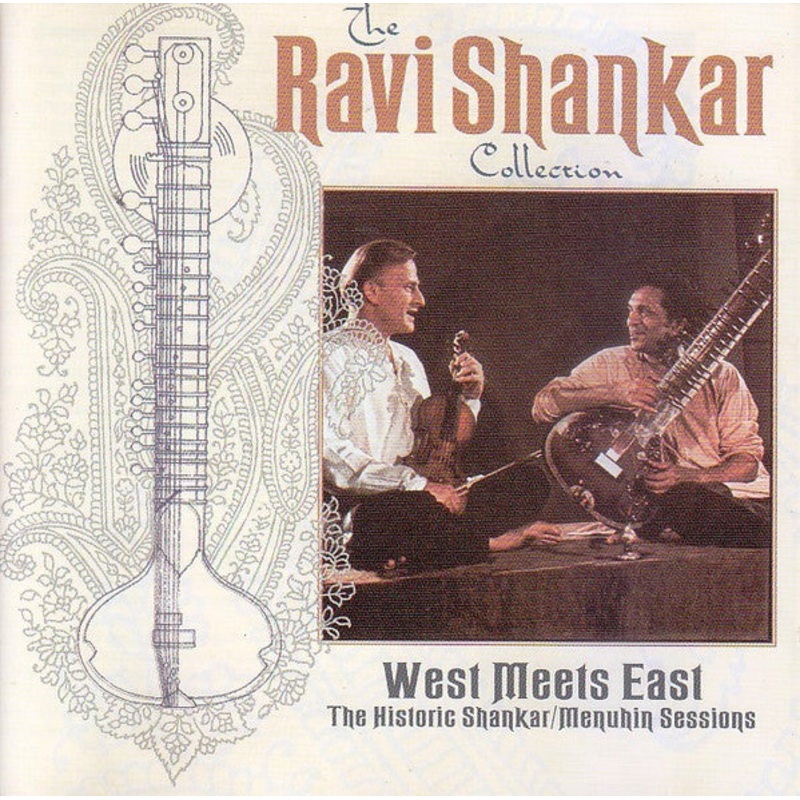 Ravi Shankar, Yehudi Menuhin – West Meets East: The Historic Shankar/Menuhin Sessions (CD, Comp, RM) (Very Good Plus (VG+))