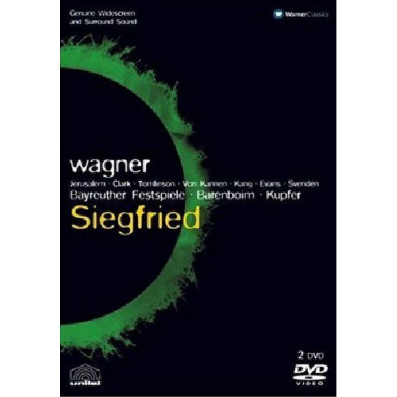 Richard Wagner, Orchester der Bayreuther Festspiele, Daniel Barenboim, Harry Kupfer – Siegfried (2xDVD-V, RM, NTSC, 5.1) (Very Good Plus (VG+))