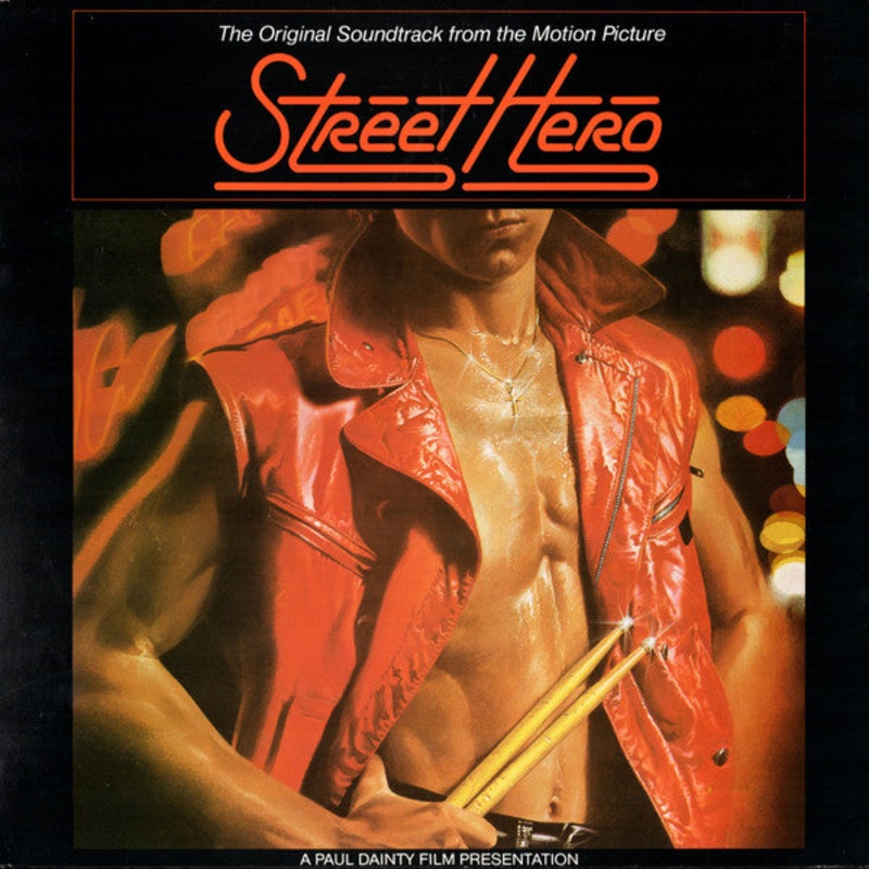 Various – Street Hero (The Original Soundtrack From The Motion Picture) (LP, Album, Gat) (Good Plus (G+))