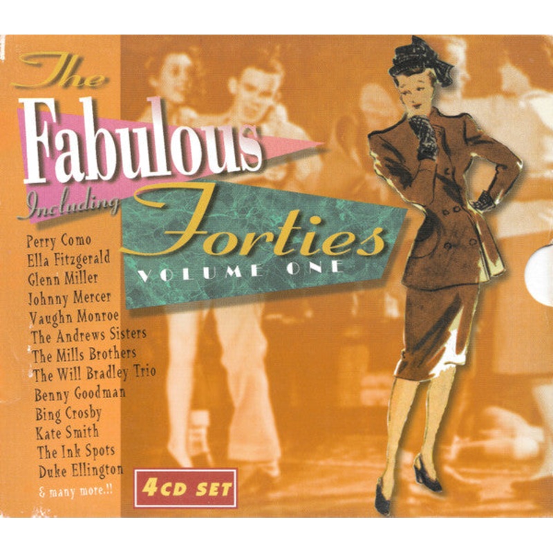 Various – The Fabulous Forties: Volume One (4xCD, Comp) (Very Good (VG))
