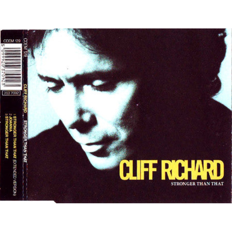 Cliff Richard – Stronger Than That (CD, Maxi) (Very Good Plus (VG+))
