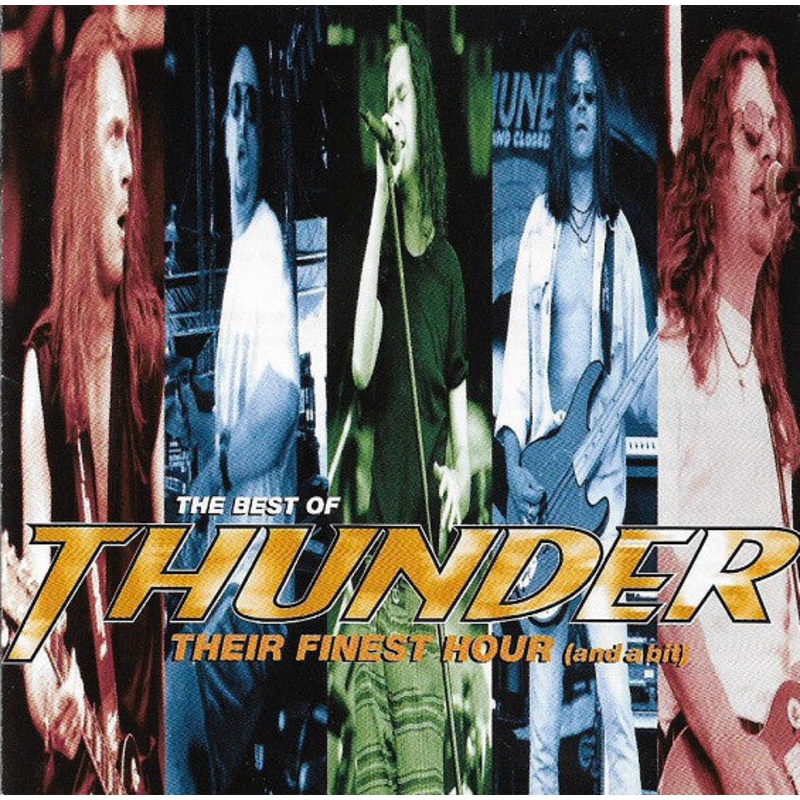Thunder  – The Best Of Thunder –  Their Finest Hour (And A Bit) (CD, Album, Comp) (Very Good Plus (VG+))