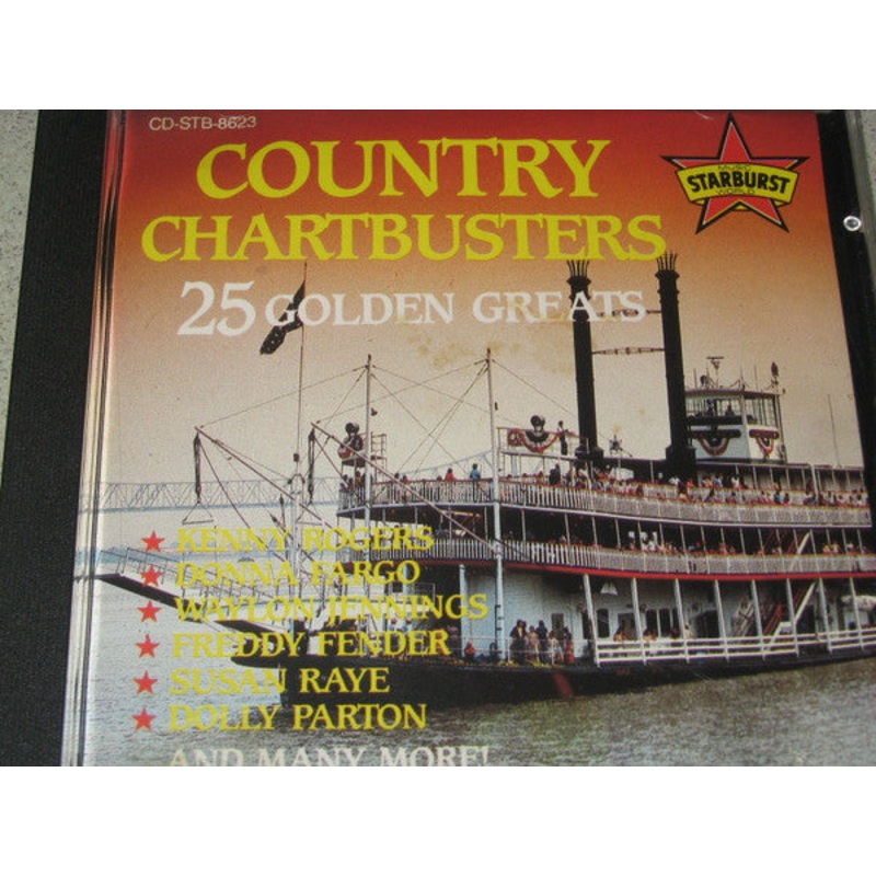 Various – Country Chartbusters (CD, Comp) (Very Good Plus (VG+))